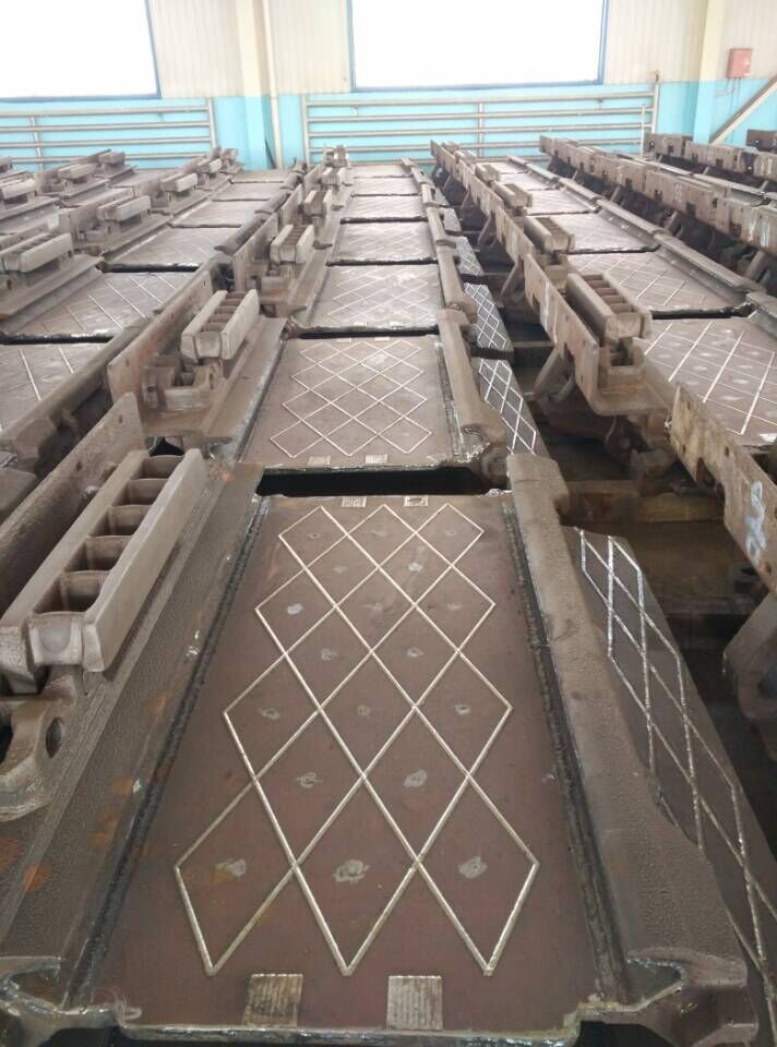 中部槽耐磨堆焊專用成套工裝設備
